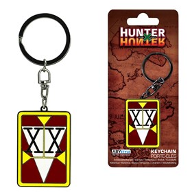 Chaveiro Licença Hunter x Hunter de metal Abysse