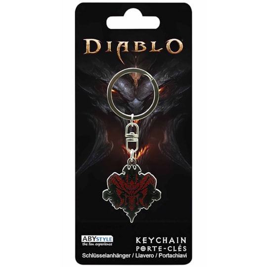 Chaveiro Logo Diablo - Abystyle Studio