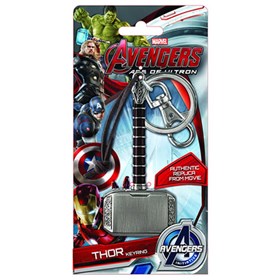 Chaveiro Martelo Thor Mjolnir de Metal Escala 1/6 - Monogram - Marvel