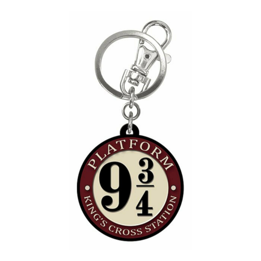 Chaveiro Plataforma 9 3/4 Harry Potter PVC Monogram