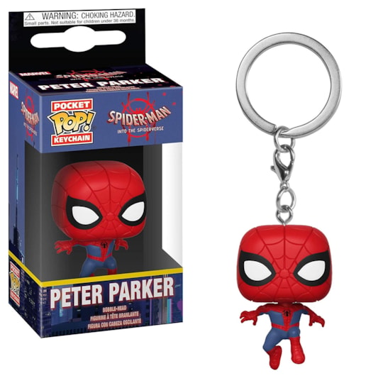Chaveiro Spider-Man Funko - Pocket Pop! Keychains - Marvel