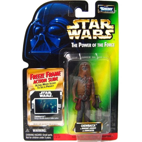 Chewbacca Power of the Force 2 Star Wars Kenner Hasbro