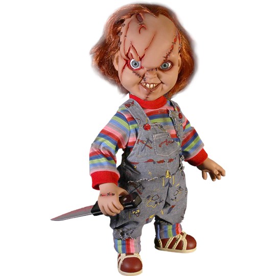 Chucky Scarred - Com cicatrizes - 38cm - Mezco