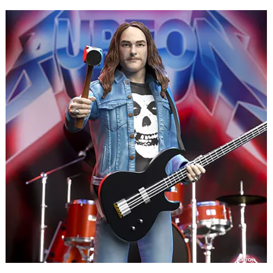 Cliff Burton Ultimates Figure Wave 1 Super7