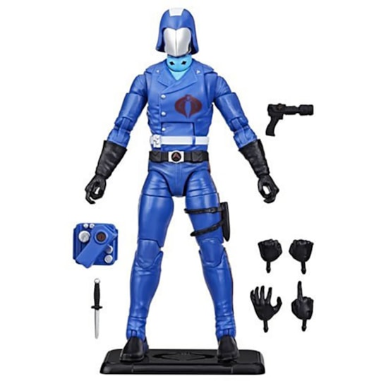 Cobra Commander Retro Cardback Classified Series G.I. Joe Figure Hasbro