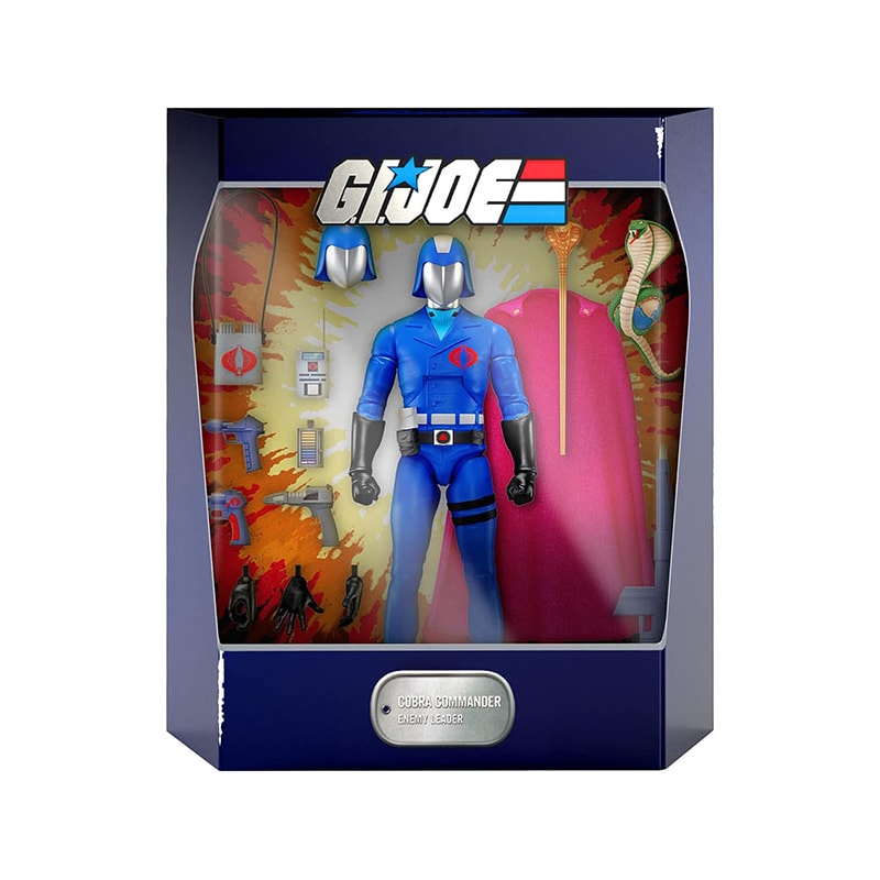 Figurine G.I. Joe Super Cyborg Cobra B.A.T. – Super7 28cm – Neuf Sous Blister