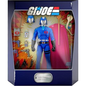 Cobra Commander Ultimates Figure Wave 1 G.I. Joe Super 7