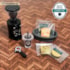 Coleção Completa 8 miniaturas Gachapon Petit Style Coffee - Petite Sample - Re-Ment