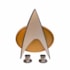 Comunicador Chirping Communicator Badge - Star Trek The Next Generation - Fametek