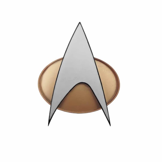 Comunicador Chirping Communicator Badge - Star Trek The Next Generation - Fametek