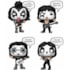 Conjunto Banda Kiss Completa Funko Pop #471 a #474 Rock and Roll All Nite Sayings