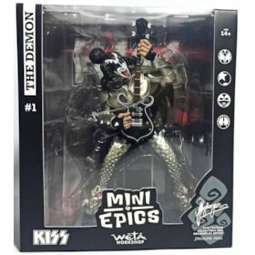 Conjunto Banda Kiss Completa Vinyl Figure Mini Epics WETA