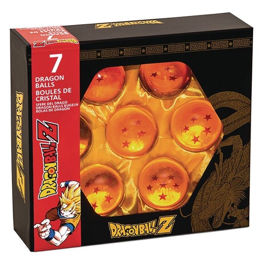 Conjunto Completo Esferas do Dragão Dragon Ball Z - Dragon Balls Collector  Set - Abysse - Geek Fanaticos