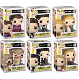 Conjunto Completo Funko Pop Friends Wave 4 #1645 a #1650