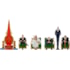 Conjunto completo Gorousei e Trono de Poder - The Throne of Power Ichibansho - One Piece - Bandai