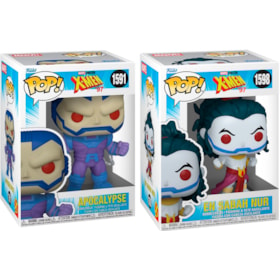 Conjunto Funko Pop Apocalypse En Sabah Nur #1591 #1598 - X-Men 97