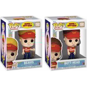 Conjunto Funko Pop Beavis #1592 and Butthead #1591 - Beavis and Butthead