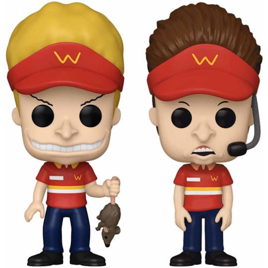 Conjunto Funko Pop Beavis #1592 and Butthead #1591 - Beavis and Butthead