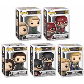 Conjunto Funko Pop Completo Thunderbolts #1481 a #1485
