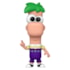 Conjunto Funko Pop Phineas Ferb Agent P #1627 #1628 e #1629 - Phineas and Ferb