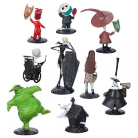 Conjunto Jack Skellington O Estranho Mundo de Jack Figurine Set Disneystore