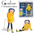 Coraline Raincoat Ariculated Figure - 15 cm - NECA