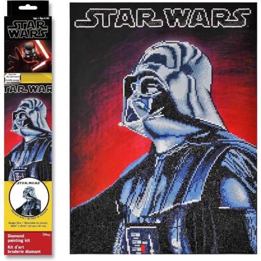 Darth Vader Diamond Painting Kit - Diamond Dotz