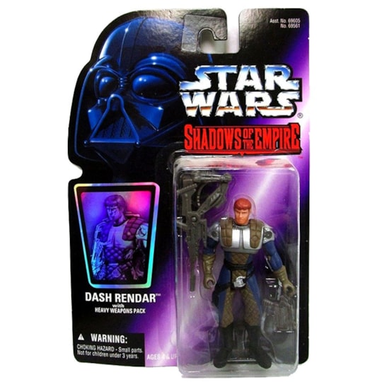 Dash Rendar Shadows of the Empire Star Wars Kenner Hasbro - Geek Fanaticos