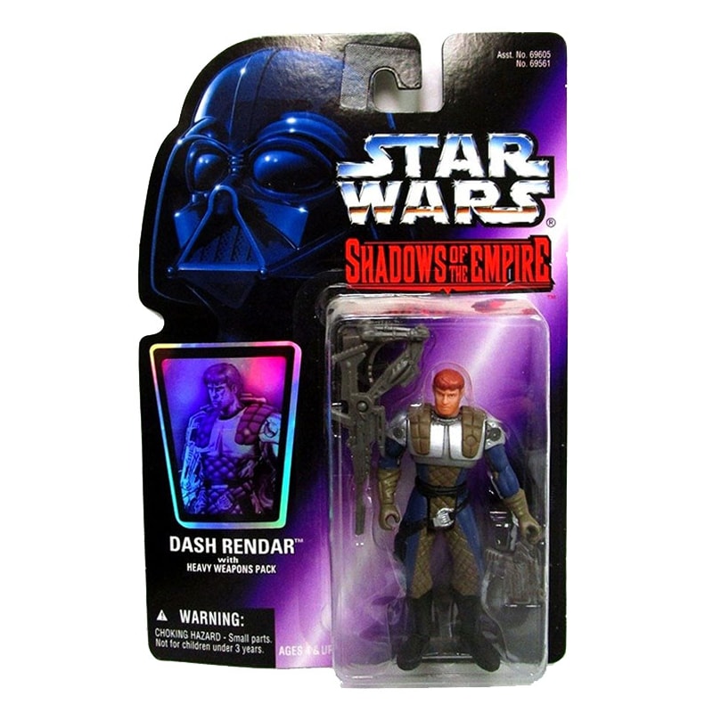 Dash Rendar Shadows of the Empire Star Wars Kenner Hasbro - Geek Fanaticos