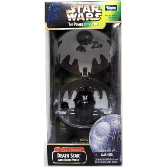 Death Star with Darth Vader Power of the Force 2 Star Wars Kenner Hasbro