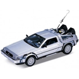 Delorean Time Machine Escala 1/24 De Volta para o Futuro Part 1 - Back to the Future - Welly