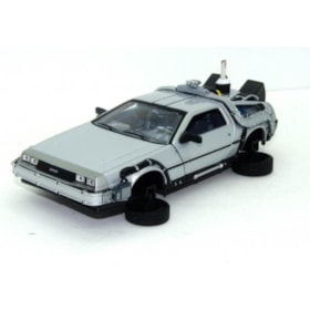 Delorean Time Machine Escala 1/24 De Volta para o Futuro Part 2 - Back to the Future - Welly