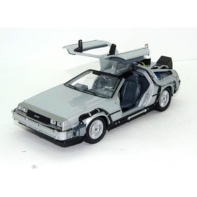 Delorean Time Machine Escala 1/24 De Volta para o Futuro Part 2 - Back to the Future - Welly