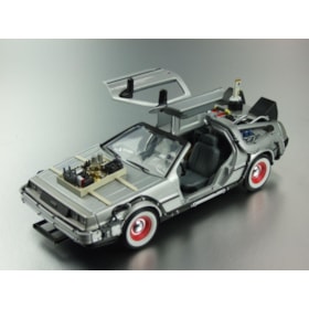 Delorean Time Machine Escala 1/24 De Volta para o Futuro Part 3 - Back to the Future - Welly
