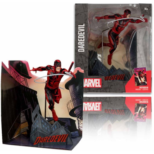Demolidor Daredevil #600 1:10th Scaled Posed Figure Mcfarlane