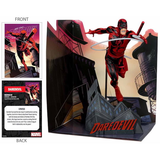 Demolidor Daredevil #600 1:10th Scaled Posed Figure Mcfarlane