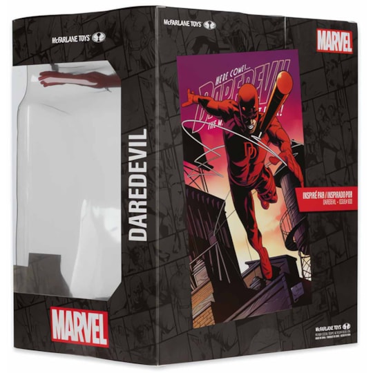 Demolidor Daredevil #600 1:10th Scaled Posed Figure Mcfarlane