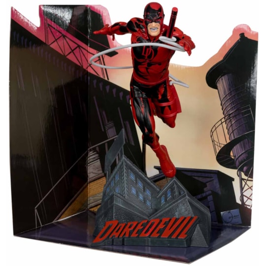 Demolidor Daredevil #600 1:10th Scaled Posed Figure Mcfarlane