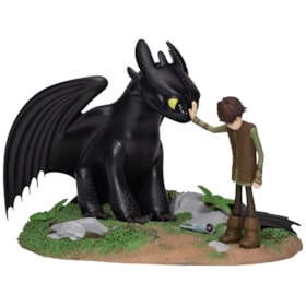 Diorama Toothless & Hiccup DS-178 D-Stage Banguela - Como Treinar seu Dragão - Beast Kingdom