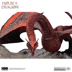 Dragão Caraxes House Of The Dragon Statues Game of Thrones Mcfarlane Toys - House of the Dragon - Ga
