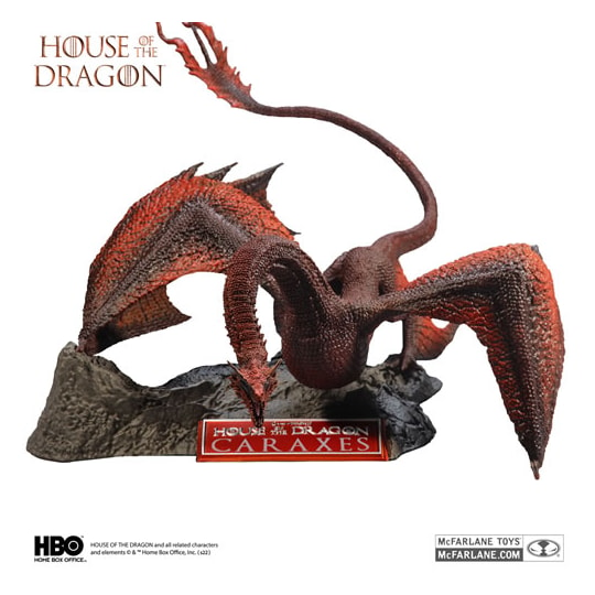 Dragão Caraxes House Of The Dragon Statues Game of Thrones Mcfarlane Toys - House of the Dragon - Ga