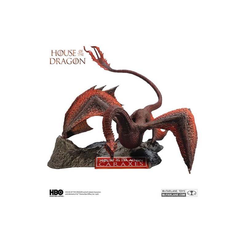 Dragão Caraxes House Of The Dragon Statues Game of Thrones Mcfarlane ...