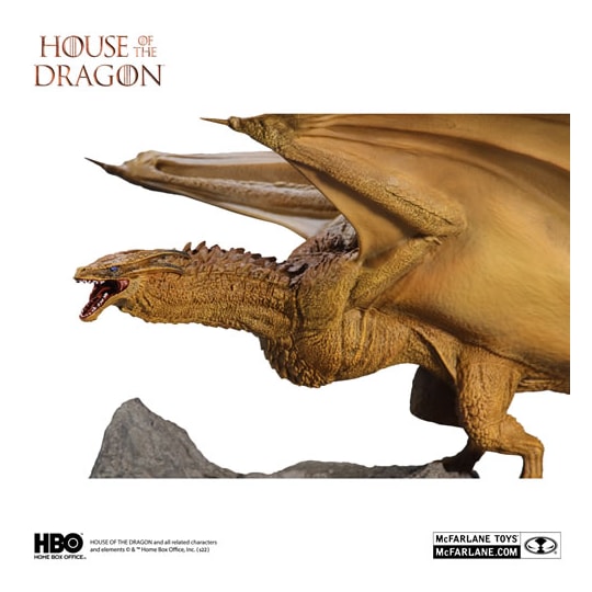 Dragão Syrax House Of The Dragon Statues Game of Thrones Mcfarlane Toys ...