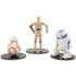 Droid Gift Pack C-3PO R2-D2 BB-8 Die Cast Action Figure Elite Series Star Wars Disney Store