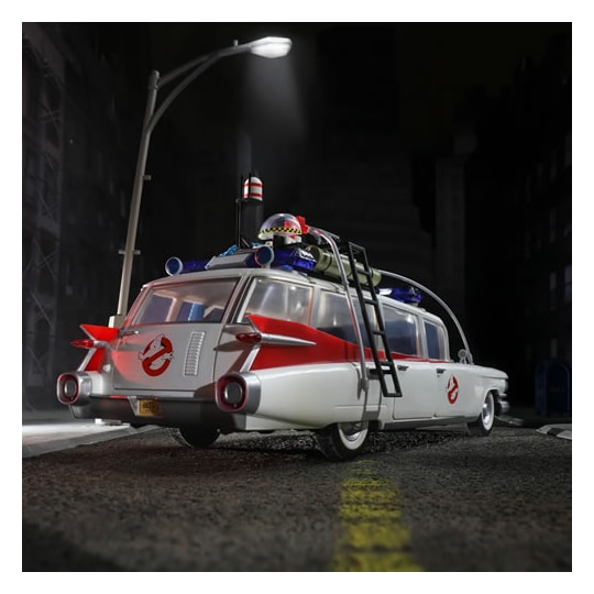 Ecto-1 Plasma Series Escala 1/18 Ghostbusters Hasbro