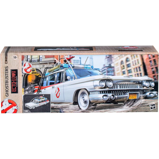 Ecto-1 Plasma Series Escala 1/18 Ghostbusters Hasbro