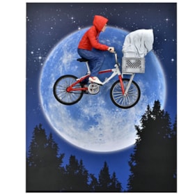 Elliott e E.T. on Bicycle 40th Anniversary 7" Scale Figures - NECA