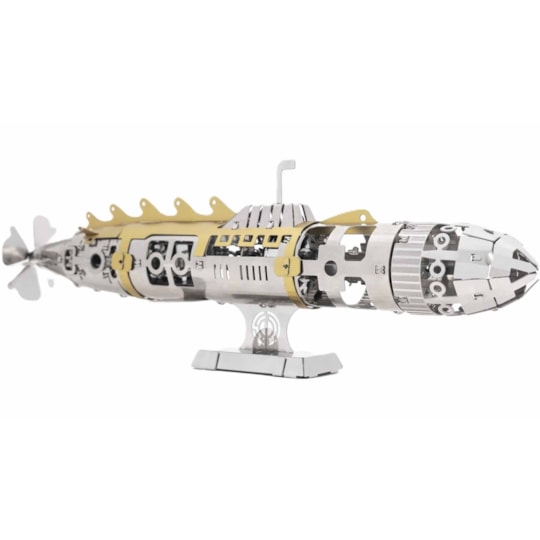 Elusive Nautilus Submarine Kit de Montar de Metal - Metal Time