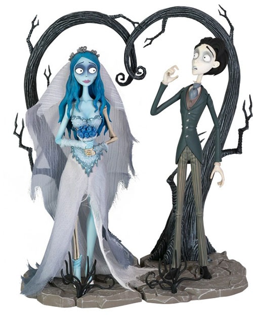 Corpse Brideフィギア Emily e Victor SFC Super Figure A Noiva Cadáver Abysse Abystyle