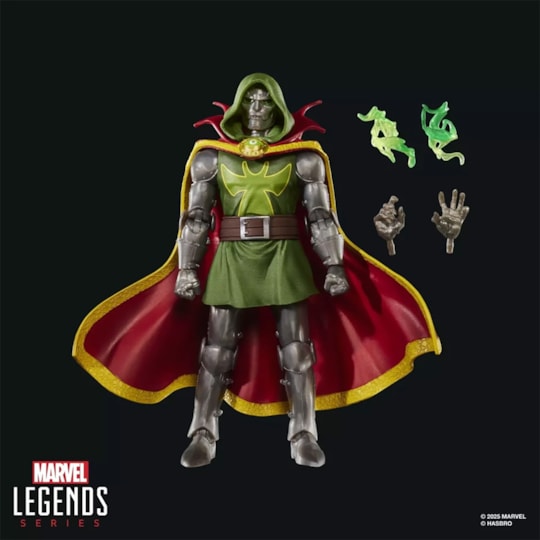 Emperor Doom Doutor Destino - Marvel Legends - Hasbro